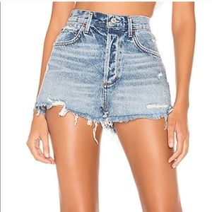 Agolde Jaden Short in Surreal Size 27